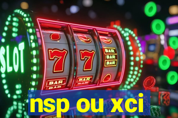 nsp ou xci